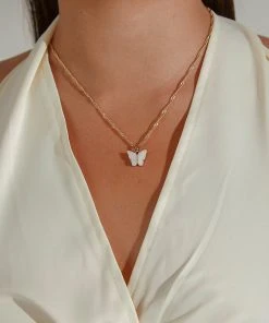 Peppermayo Femme Necklace & Earrings Set - Gold New & Most Loved 5 Peppermayo Femme Necklace & Earrings Set - Gold New & Most Loved