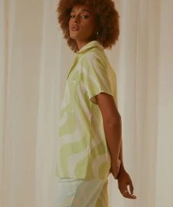 Peppermayo Exclusive New & Most Loved Feels Like Sunday Shirt - Lime Wave 10 Peppermayo Exclusive New & Most Loved Feels Like Sunday Shirt - Lime Wave