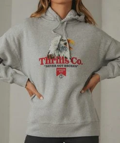 Thrills New & Most Loved Talla Slouch Hoodie - Vintage Marle