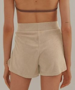 Vacancy Supply Cabana Terry Short - Beige 13 Vacancy Supply Cabana Terry Short - Beige