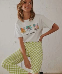 Cools Club Sunday Tee - White Summer 8 Cools Club Sunday Tee - White Summer