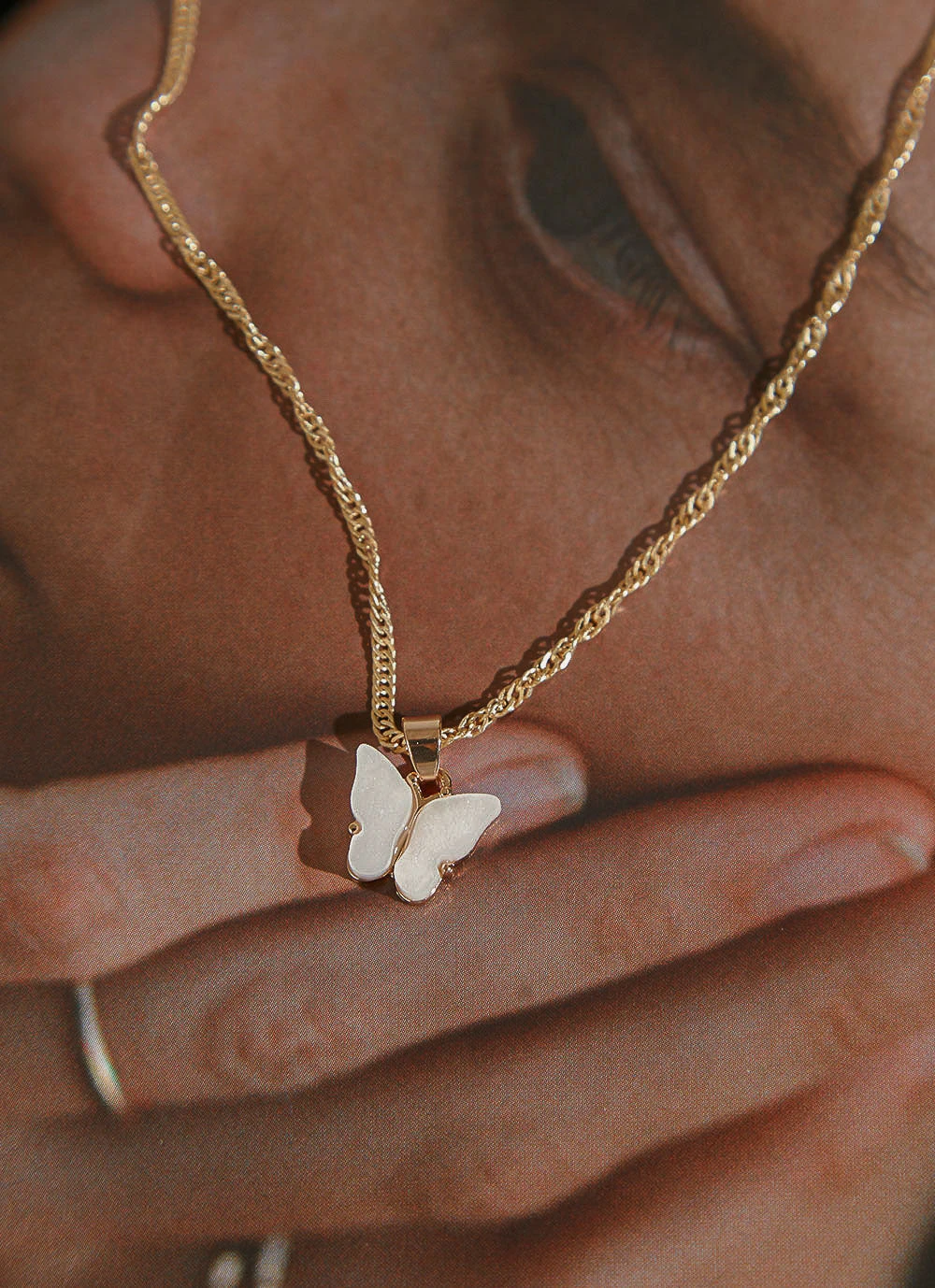 Peppermayo Femme Necklace & Earrings Set - Gold New & Most Loved Peppermayo Femme Necklace & Earrings Set - Gold New & Most Loved