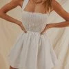 Peppermayo Exclusive European Towns Linen Mini Dress - White 1 Peppermayo Exclusive European Towns Linen Mini Dress - White
