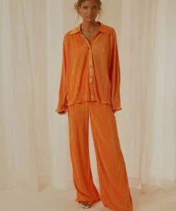 Peppermayo Exclusive 90s Muse Pants - Tangerine - Pre-Order New & Most Loved