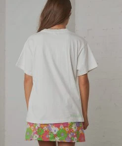 Rolla's Tomboy MTV Tie Dye Tee - White