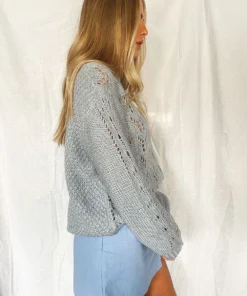 Peppermayo Cloud Nine Knit Jumper - Grey Blue 10 Peppermayo Cloud Nine Knit Jumper - Grey Blue