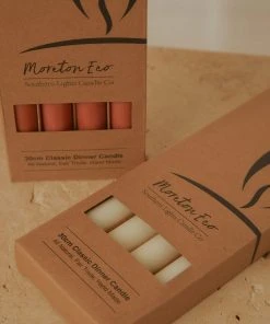 Candle Co New & Most Loved Moreton 30cm Eco Dinner Candle Pack Of 4 - Ivory 7 Candle Co New & Most Loved Moreton 30cm Eco Dinner Candle Pack Of 4 - Ivory