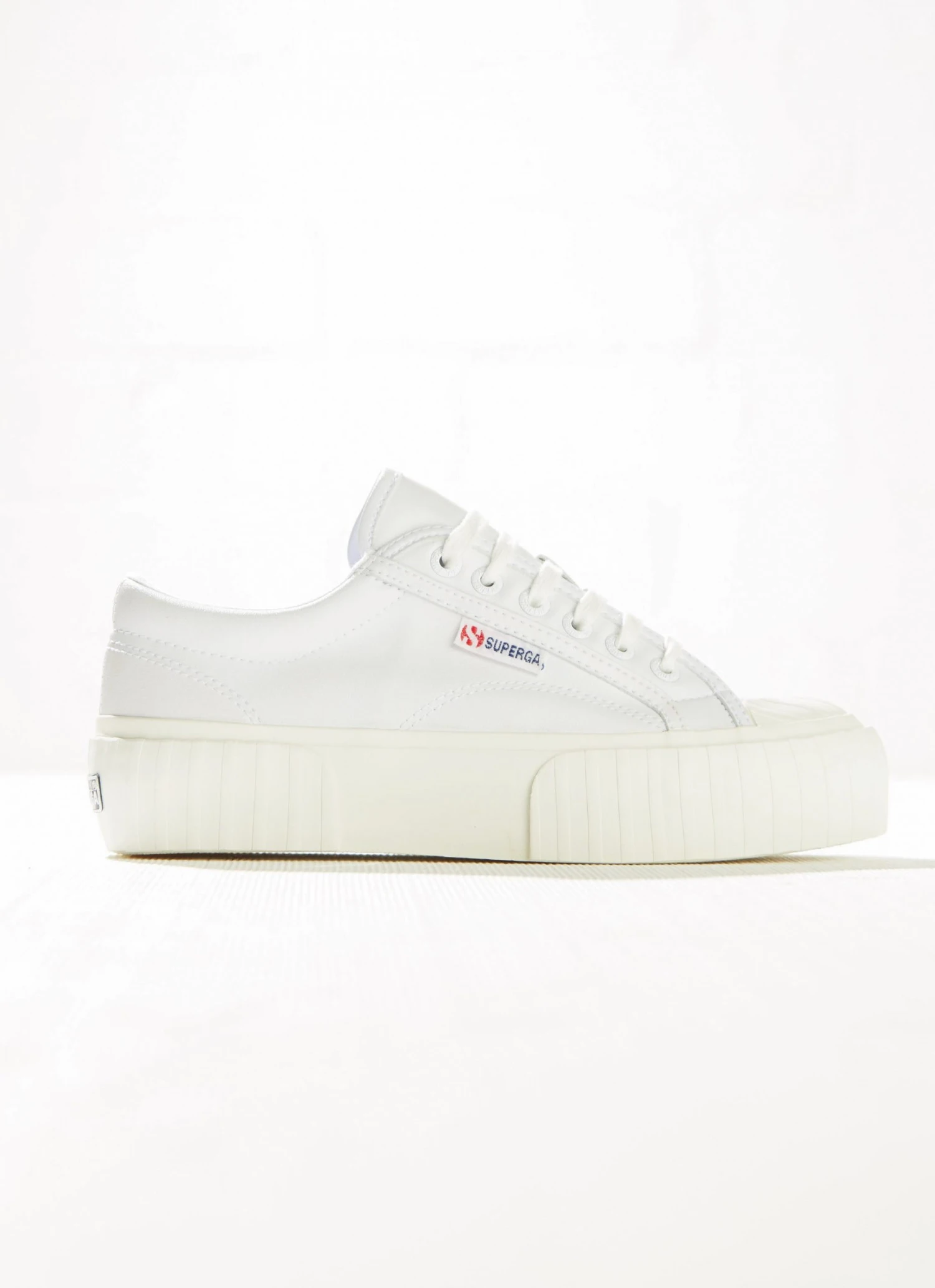 Superga New & Most Loved 2631 Stripe Platform - White Avorio 6 Superga New & Most Loved 2631 Stripe Platform - White Avorio