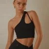 Peppermayo Exclusive Cedar Crop Top - Black 1 Peppermayo Exclusive Cedar Crop Top - Black