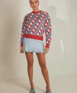 Peppermayo Home With You Knit Sweater - Red 10 Peppermayo Home With You Knit Sweater - Red