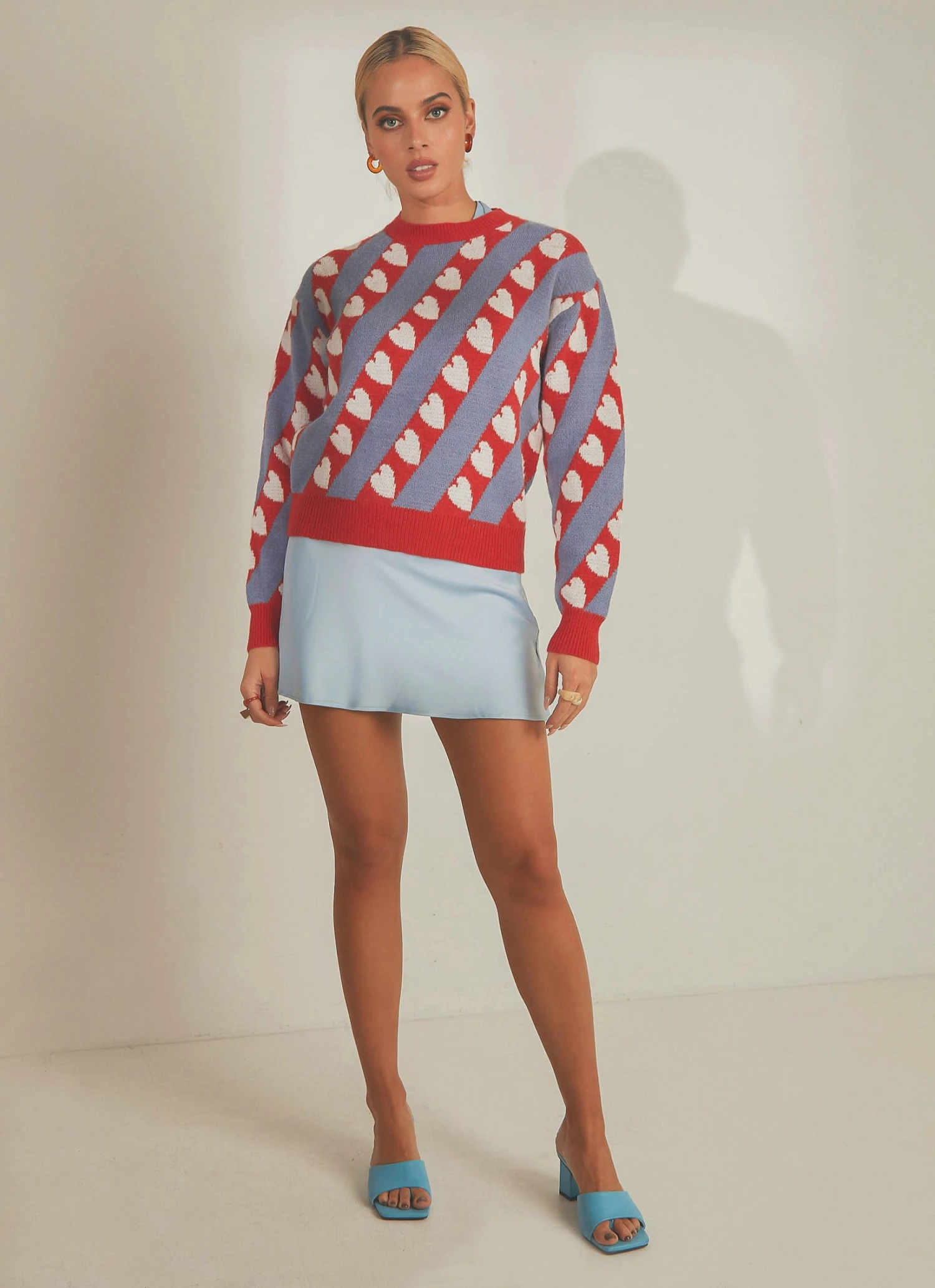 Peppermayo Home With You Knit Sweater - Red 5 Peppermayo Home With You Knit Sweater - Red