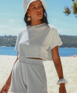 Peppermayo Exclusive New & Most Loved Corsica Terry Tee - Blue