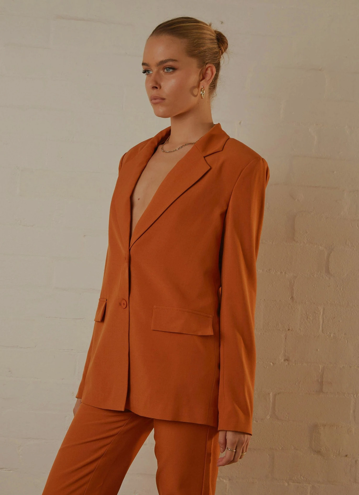 Peppermayo Exclusive New & Most Loved Tess Oversized Blazer - Terracotta 6 Peppermayo Exclusive New & Most Loved Tess Oversized Blazer - Terracotta