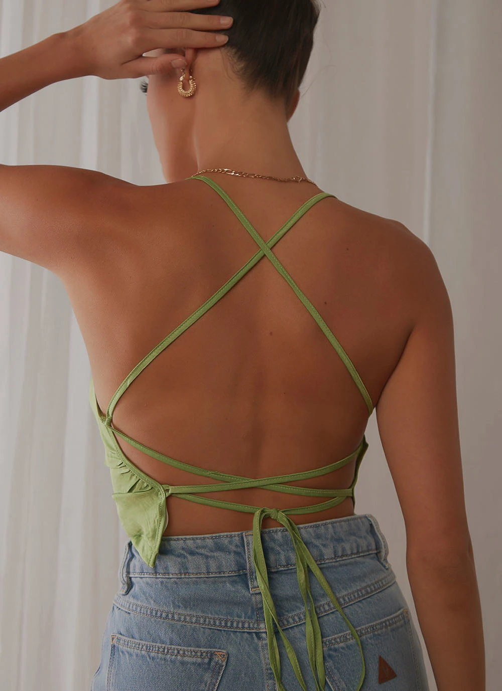 Peppermayo Exclusive Pascale Top - Moss Green 7 Peppermayo Exclusive Pascale Top - Moss Green