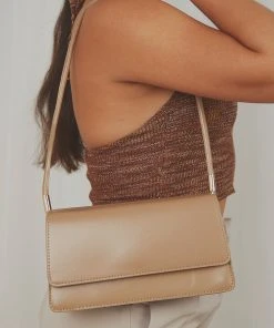 Peppermayo Williams Handbag - Taupe New & Most Loved