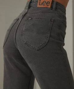 Lee High Straight 80 - Black Vintage New & Most Loved