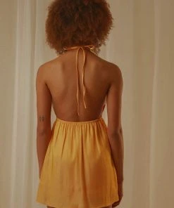 Peppermayo Exclusive Love Lessons Mini Dress - Mango Shimmer New & Most Loved 13 Peppermayo Exclusive Love Lessons Mini Dress - Mango Shimmer New & Most Loved