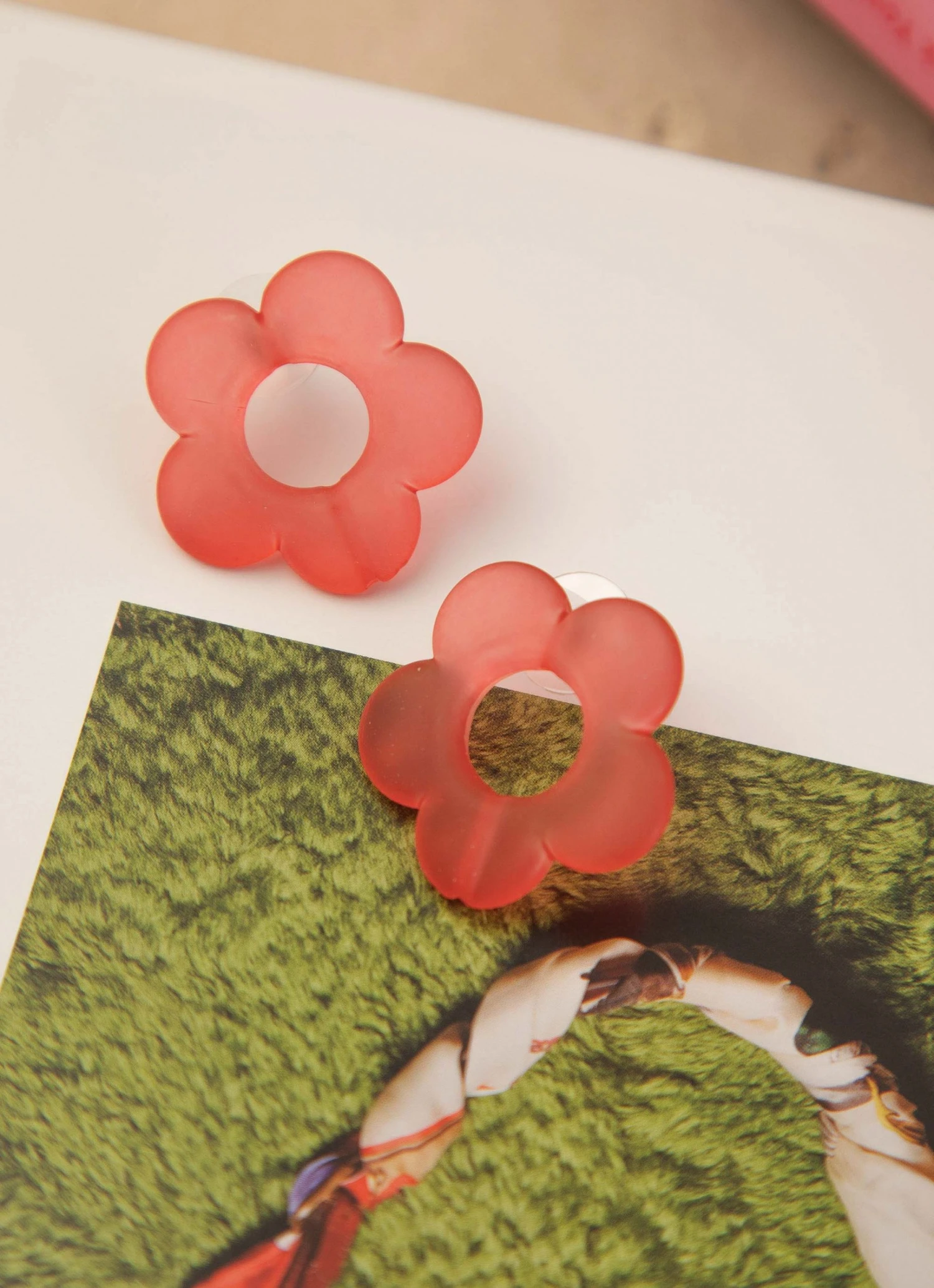 Peppermayo Somebody Else Earrings - Red 3 Peppermayo Somebody Else Earrings - Red