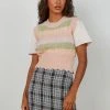 Afends Riley Hemp Check Mini Skirt - Concrete New & Most Loved