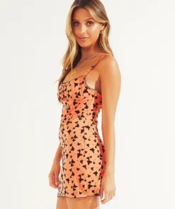 Peppermayo In Bloom Dress - Orange