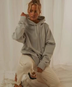 Afends THC Unisex Hemp Pull On Hood - Glacier New & Most Loved