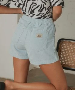 Wrangler New & Most Loved Elastic Hi Bells Short - Icicle 5 Wrangler New & Most Loved Elastic Hi Bells Short - Icicle