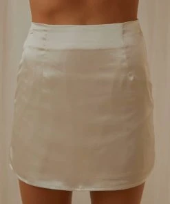 Peppermayo Exclusive Hearts Beating Mini Skirt - Ivory 9 Peppermayo Exclusive Hearts Beating Mini Skirt - Ivory