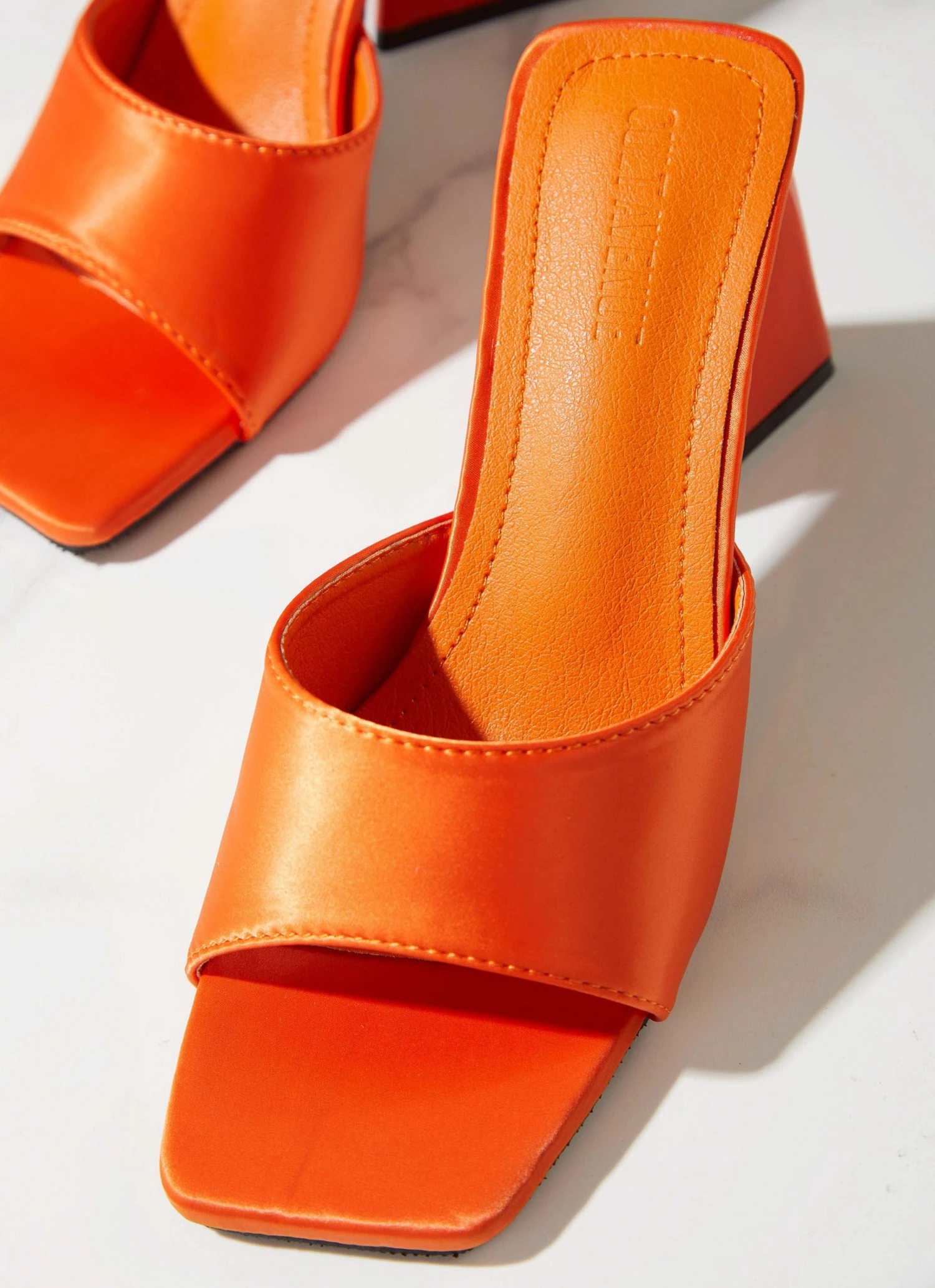 Cult Avenue N.Y Nights Heel - Tangerine 5 Cult Avenue N.Y Nights Heel - Tangerine