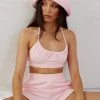 Peppermayo Exclusive Positano Terry Crop - Pink New & Most Loved