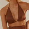 Peppermayo Exclusive Follow The Sun Crop - Choc Brown New & Most Loved