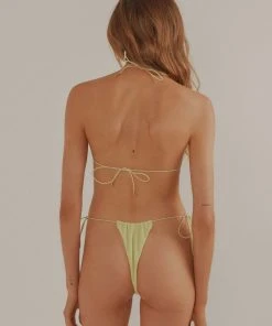 Vacancy Supply Isle Triangle Bikini Top - Lime New & Most Loved 22 Vacancy Supply Isle Triangle Bikini Top - Lime New & Most Loved