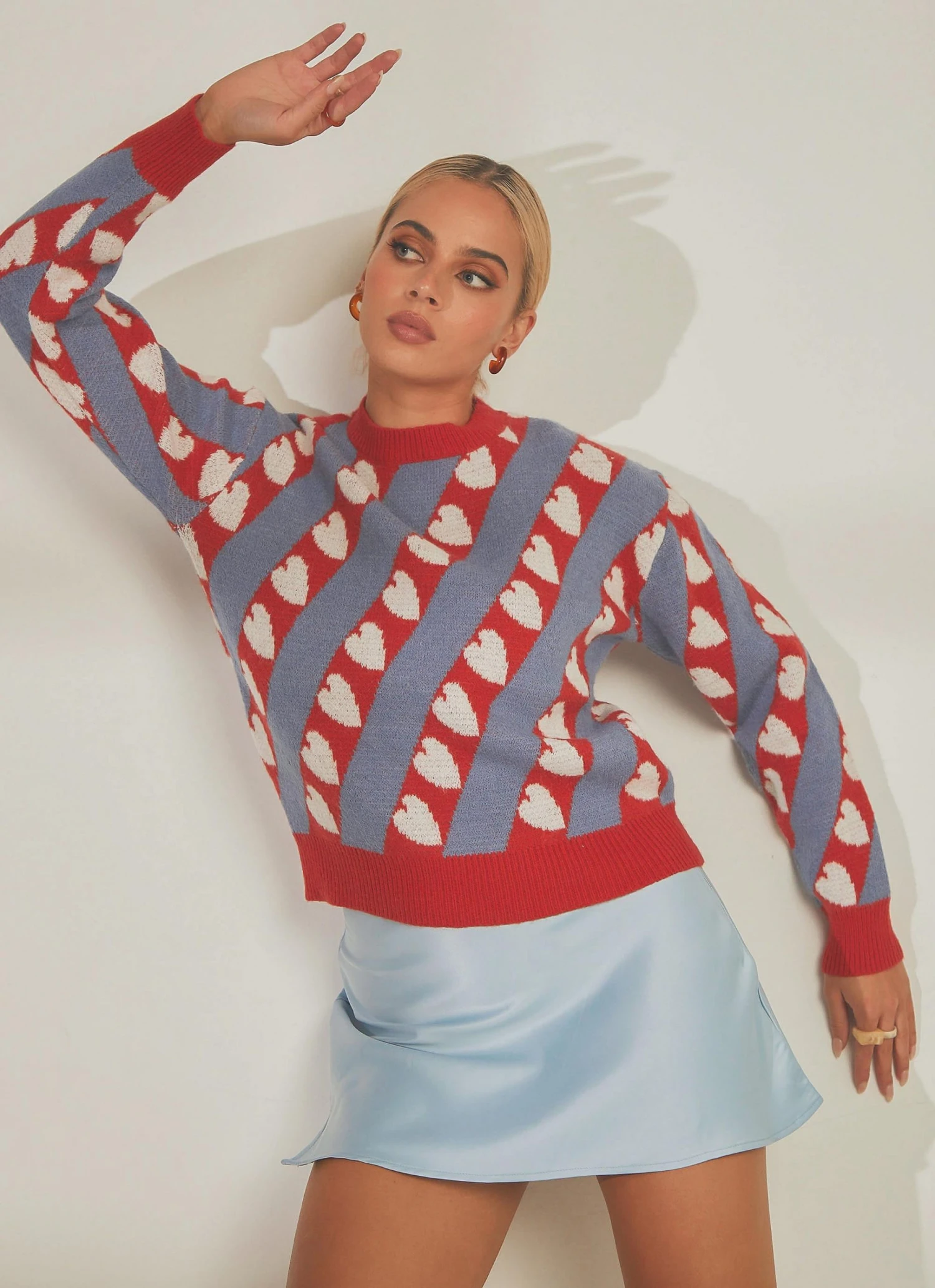 Peppermayo Home With You Knit Sweater - Red 4 Peppermayo Home With You Knit Sweater - Red