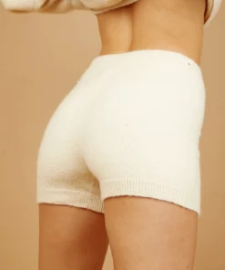 Peppermayo Main Street Knit Shorts - Beige