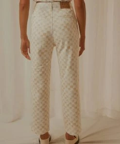 Cools Club California Pant - Sand Checker New & Most Loved 12 Cools Club California Pant - Sand Checker New & Most Loved