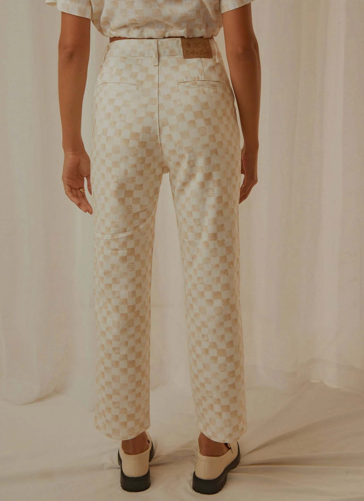 Cools Club California Pant - Sand Checker New & Most Loved 7 Cools Club California Pant - Sand Checker New & Most Loved