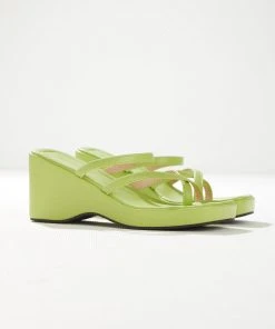 Cult Avenue Poolside Glamour Mule - Lime Green New & Most Loved 14 Cult Avenue Poolside Glamour Mule - Lime Green New & Most Loved