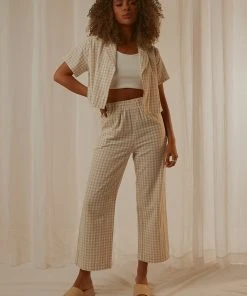 Nude Lucy Clive Check Pant - Check New & Most Loved