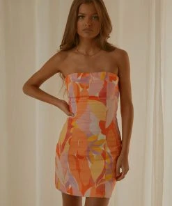 Peppermayo Exclusive New & Most Loved Sunday Spritz Linen Tube Dress - Paloma 9 Peppermayo Exclusive New & Most Loved Sunday Spritz Linen Tube Dress - Paloma