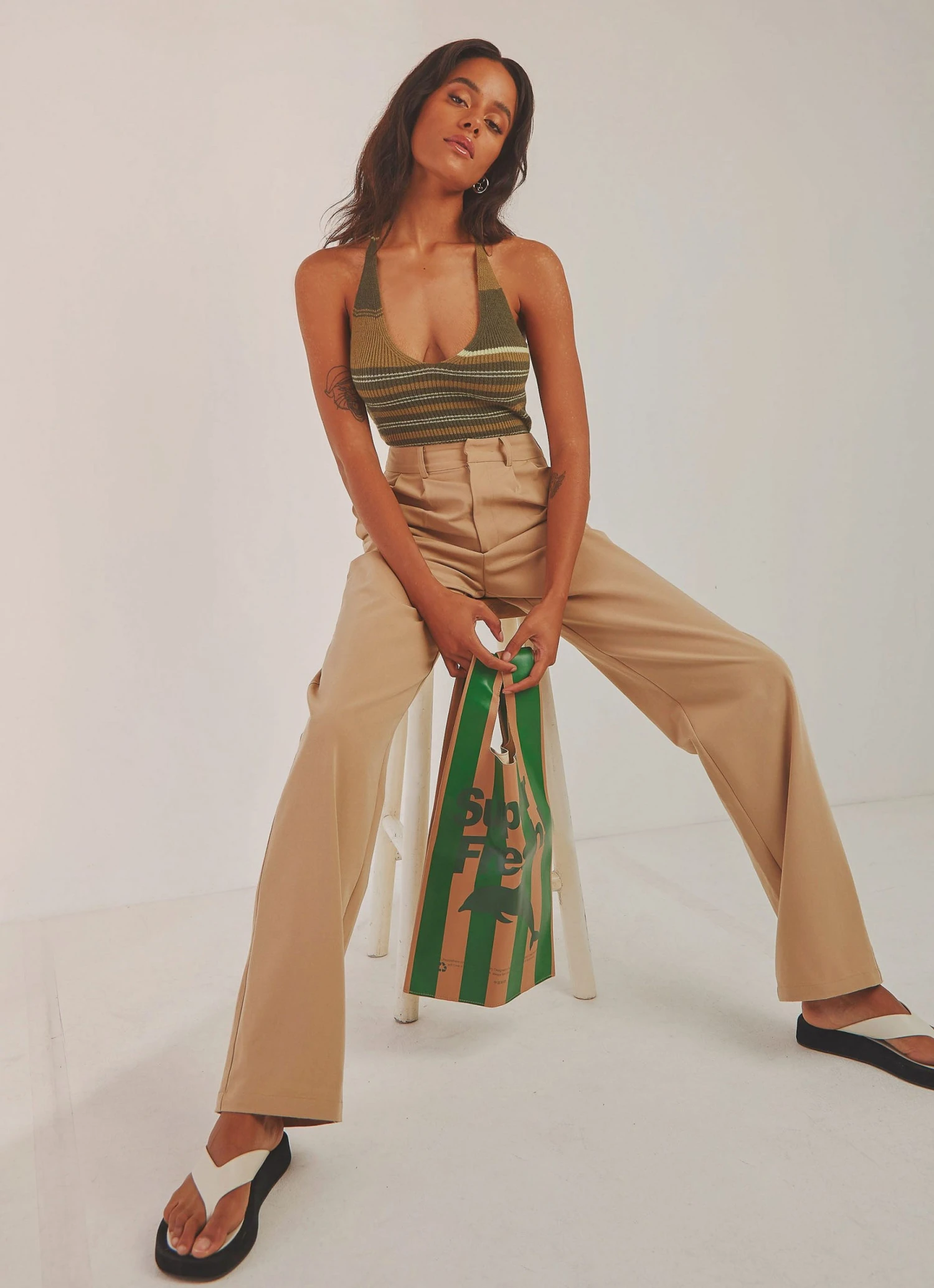 Peppermayo New & Most Loved Waiting For You Top - Green Peppermayo New & Most Loved Waiting For You Top - Green