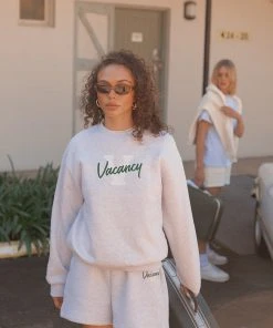 Vacancy Supply Campus Lounge Short - Grey Marle