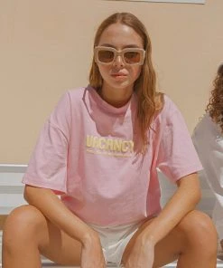 Vacancy Supply Leisure Tee - Pink Soda
