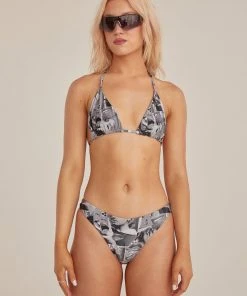 Riley Hubatka X Peppermayo Holiday Mode Bikini Bottom - Riley Collage