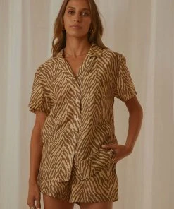 Charlie Holiday Indie Shirt - Zebra