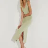 Peppermayo New Paradise Midi Dress - Sage