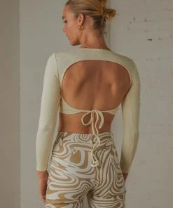 Peppermayo Exclusive New & Most Loved Total Crush Tie Back Top - Ivory 11 Peppermayo Exclusive New & Most Loved Total Crush Tie Back Top - Ivory