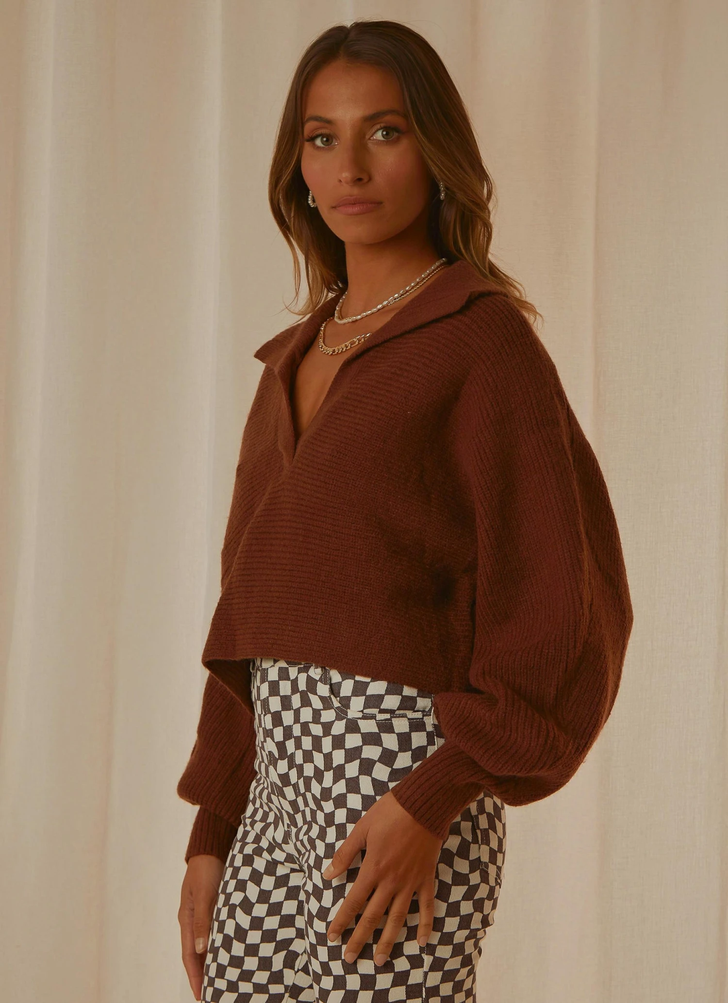 Peppermayo New & Most Loved All I Know Knit Sweater - Choc 6 Peppermayo New & Most Loved All I Know Knit Sweater - Choc