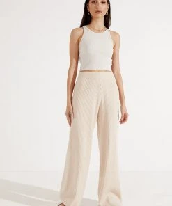 Afends New & Most Loved Pearl - Rib Singlet - Moonbeam