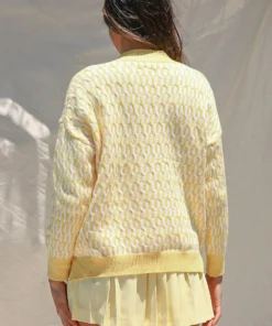 Peppermayo Summer Holidays Knit Jumper - Yellow