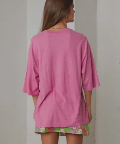 Afends Hounds Of Love Oversized Tee - Candy New Tops 11 Afends Hounds Of Love Oversized Tee - Candy New Tops