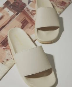 Superga New & Most Loved 1908 Slides Buttersoft - Beige Gome